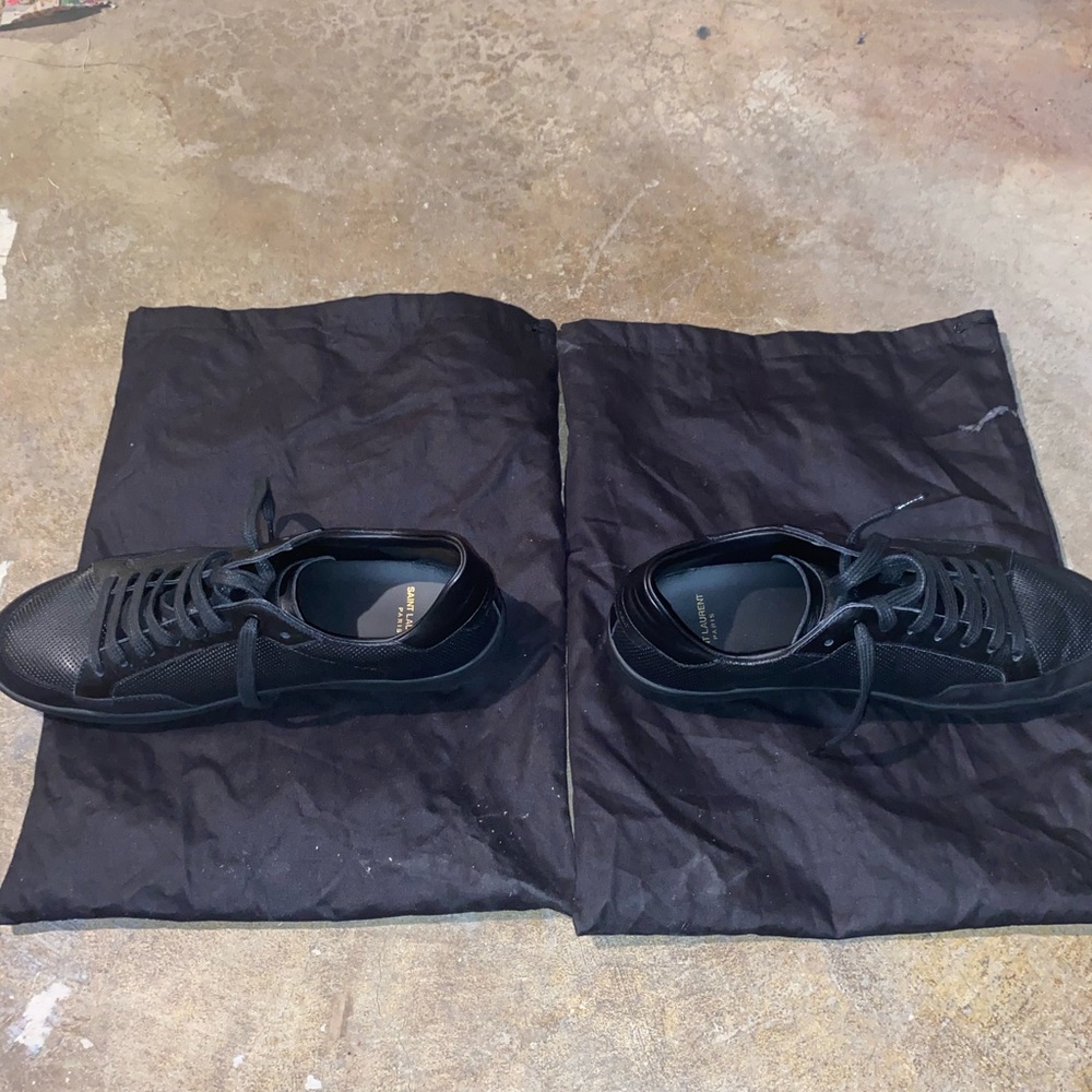 Men Saint Laurent Andy Sneakers - Picture 3 of 3